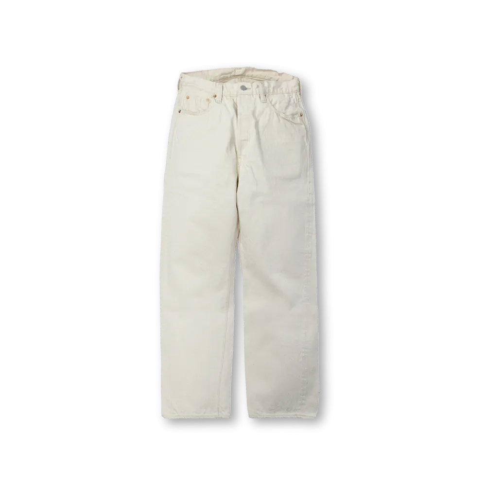 0105EC - Wide Ecru Denim -