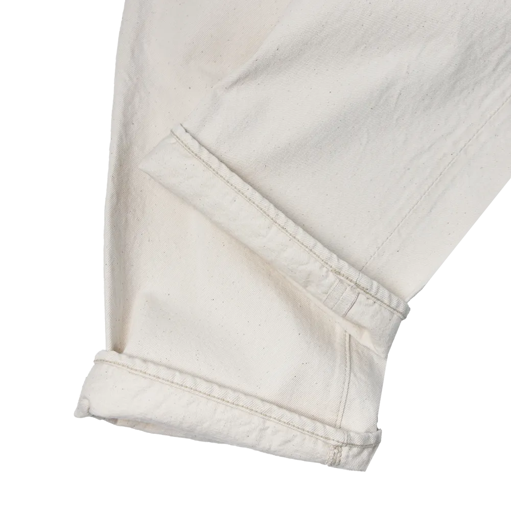 0105EC - Wide Ecru Denim -