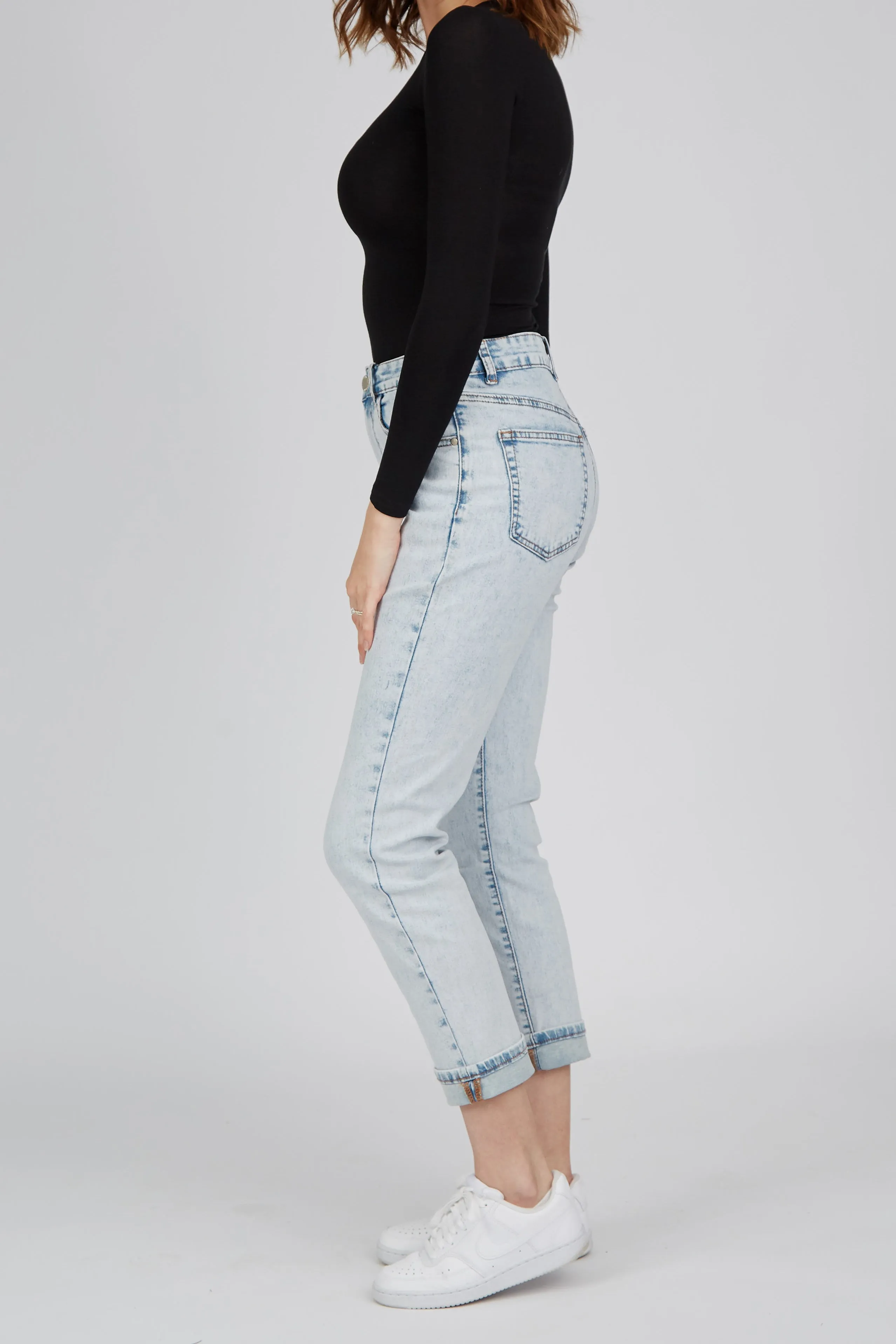 Acid Wash Mum Jeans