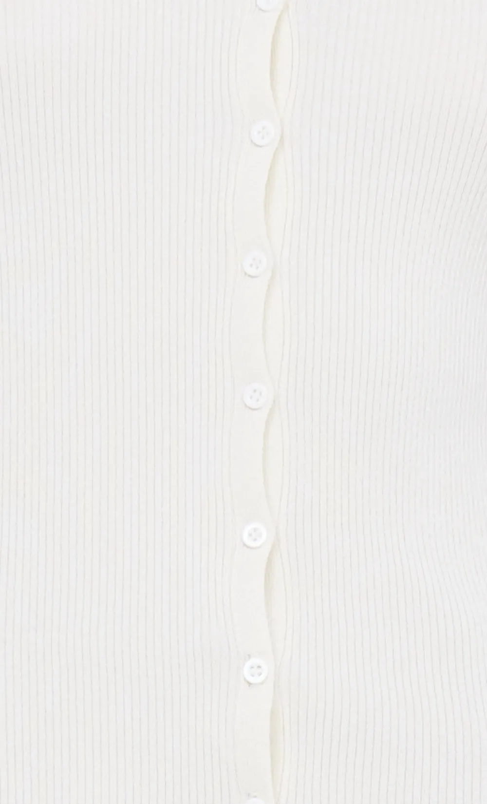 AMALFI HALTER KNIT TOP - IVORY