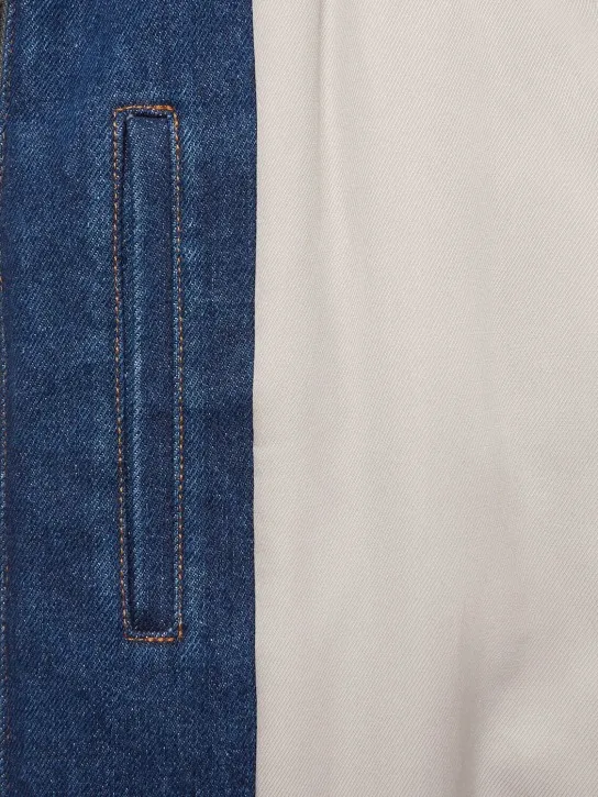 AMI Paris   ADC denim zipped jacket 