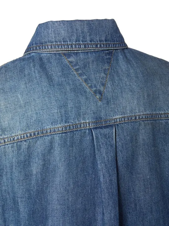 Bottega Veneta   Light washed denim shirt 