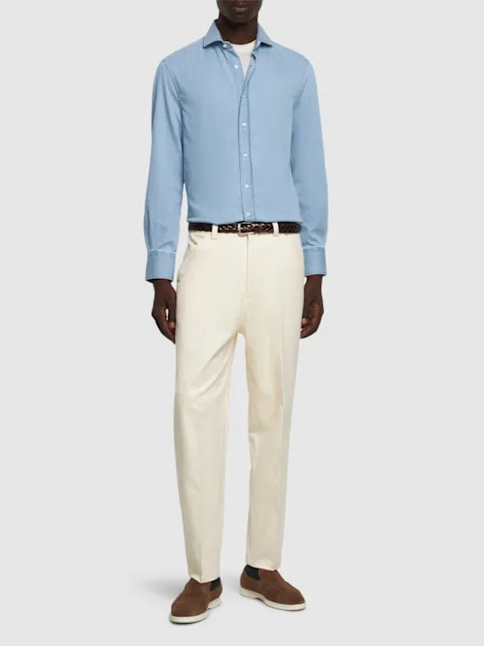 Brunello Cucinelli   Light denim shirt 