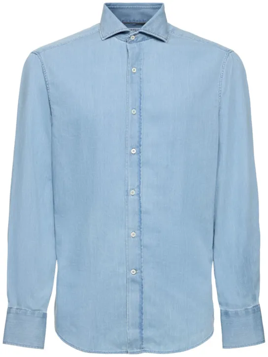 Brunello Cucinelli   Light denim shirt 