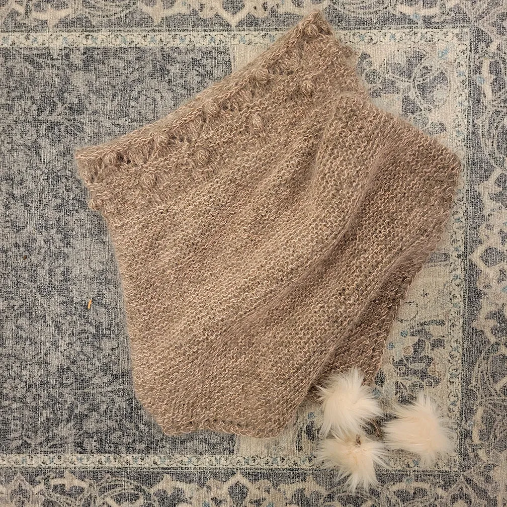 bubble bandana {knit kit}