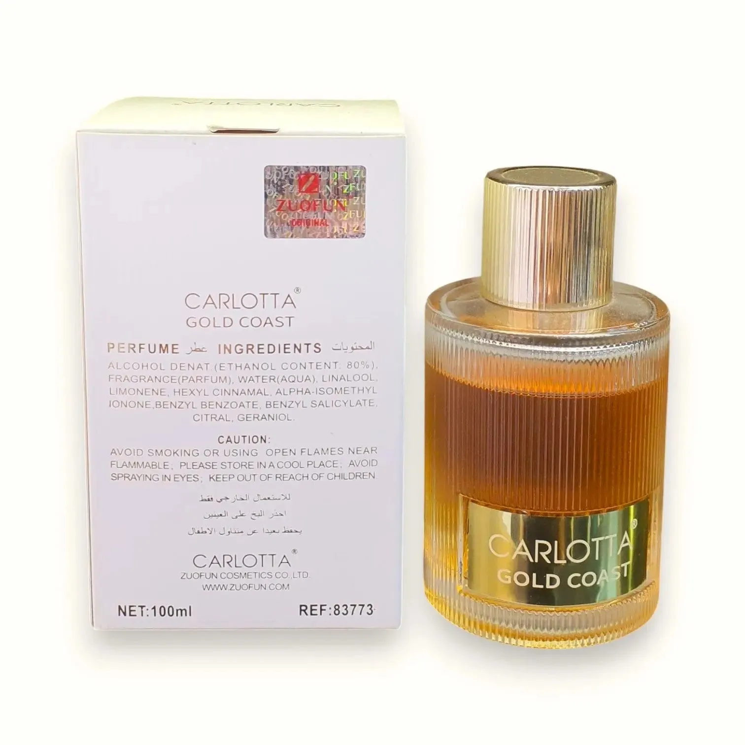 Carlotta Gold Coast  Eau de Toilette Spray 100ml