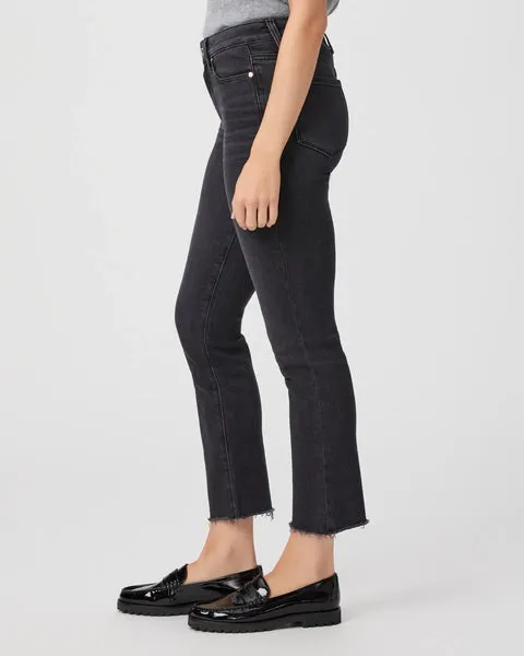 Cindy Jeans Raw Hem Black Lotus