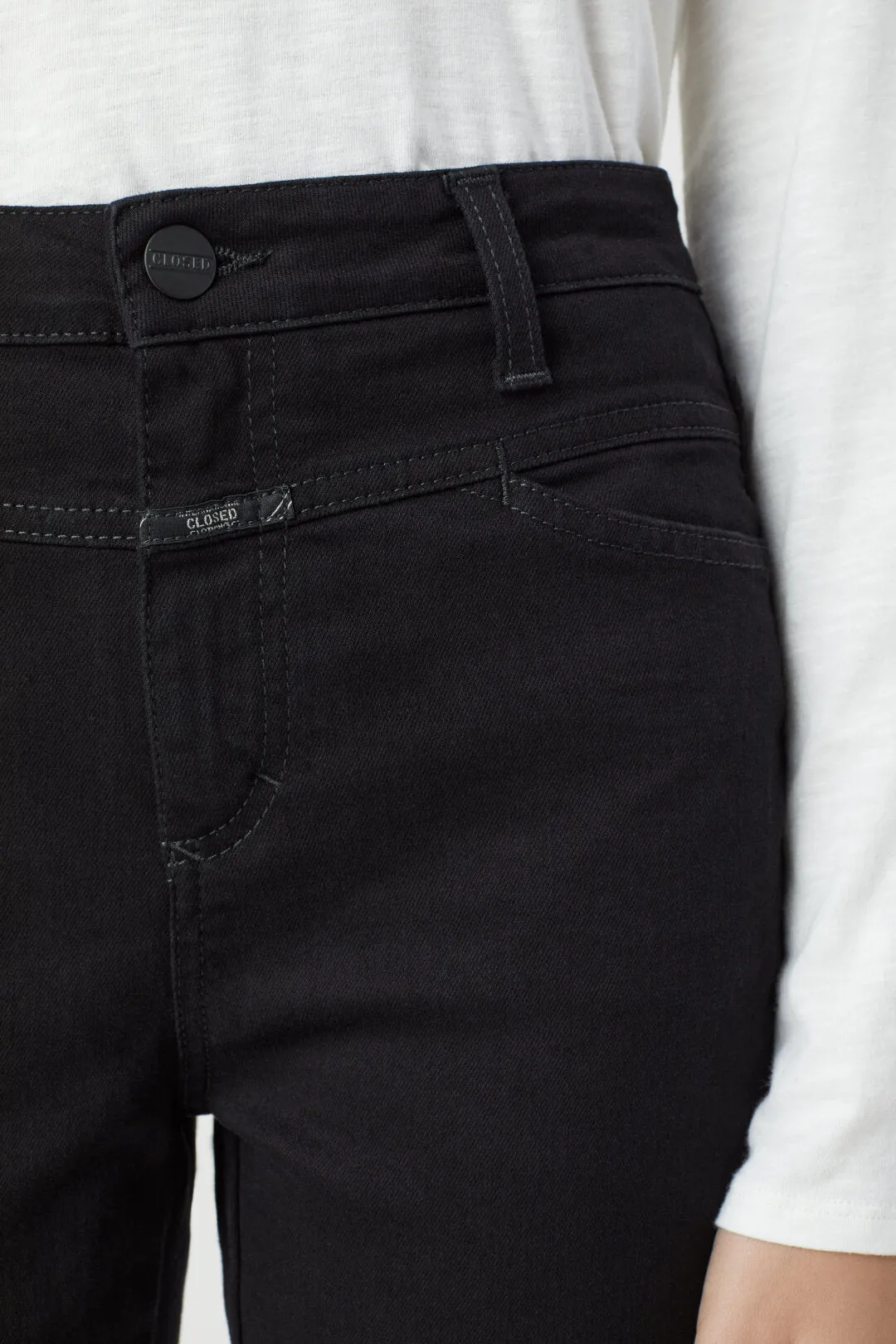 Closed Skinny Pusher Black Jeans