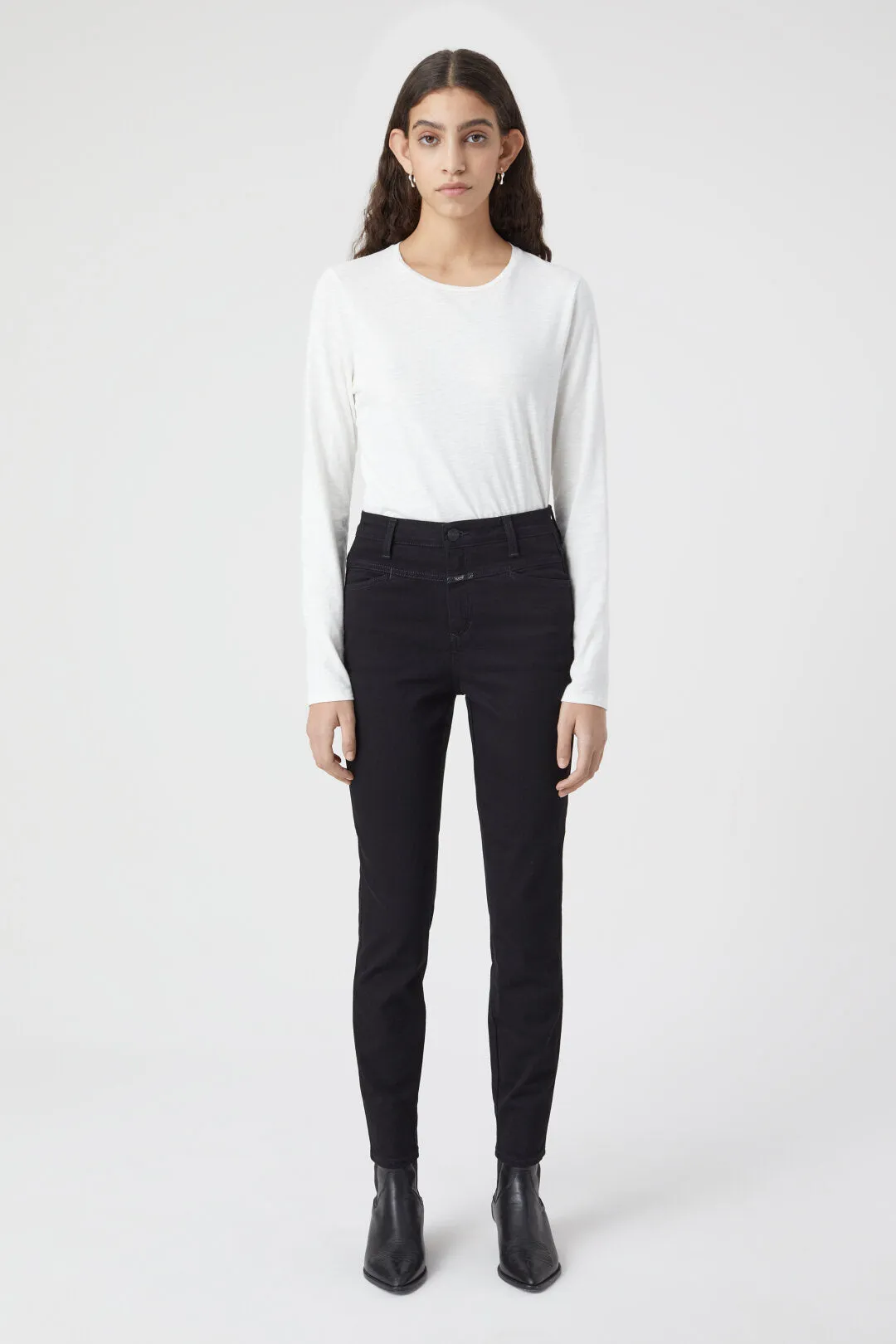 Closed Skinny Pusher Black Jeans