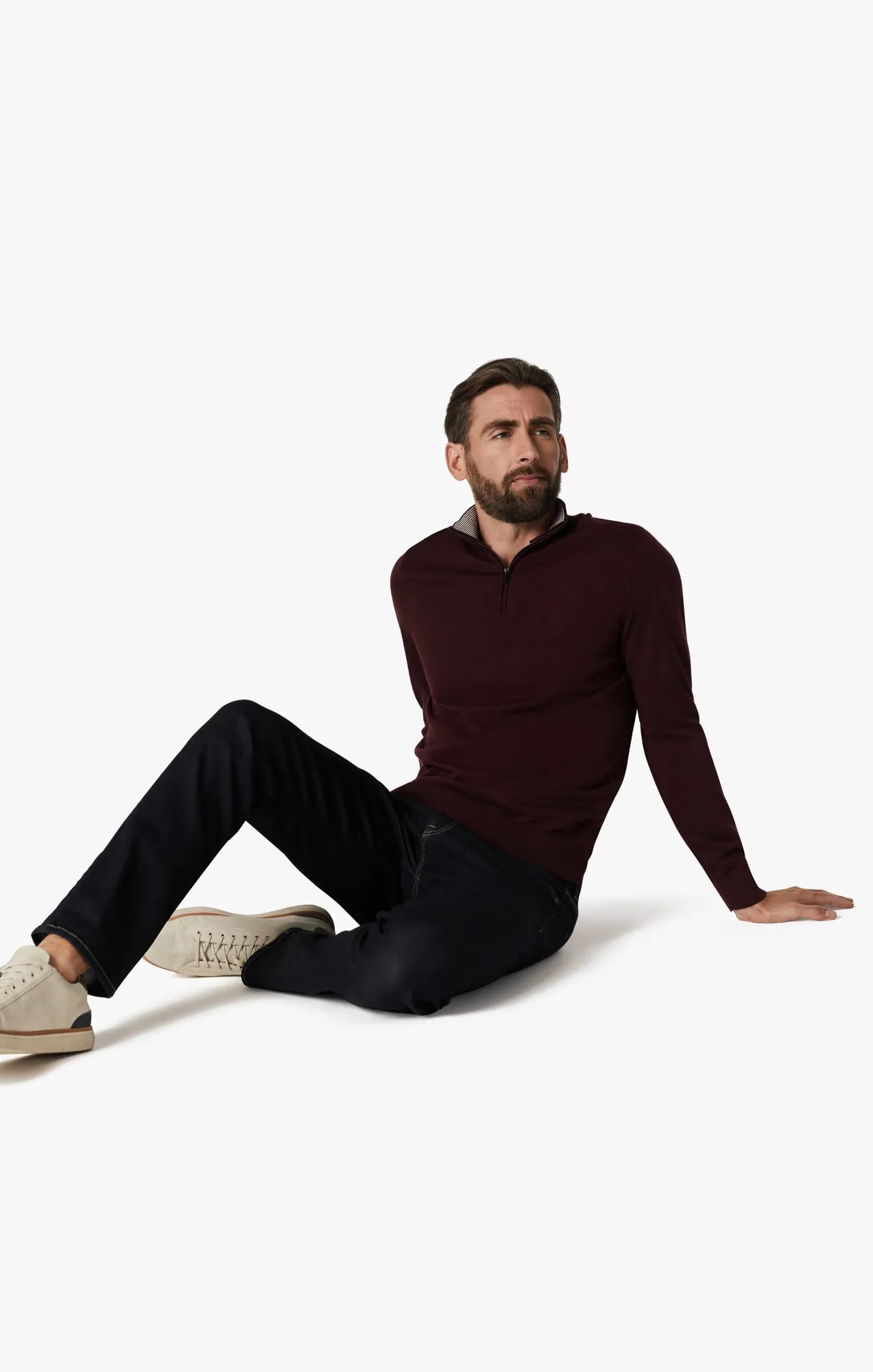 Courage Straight Leg Pants In Midnight Refined