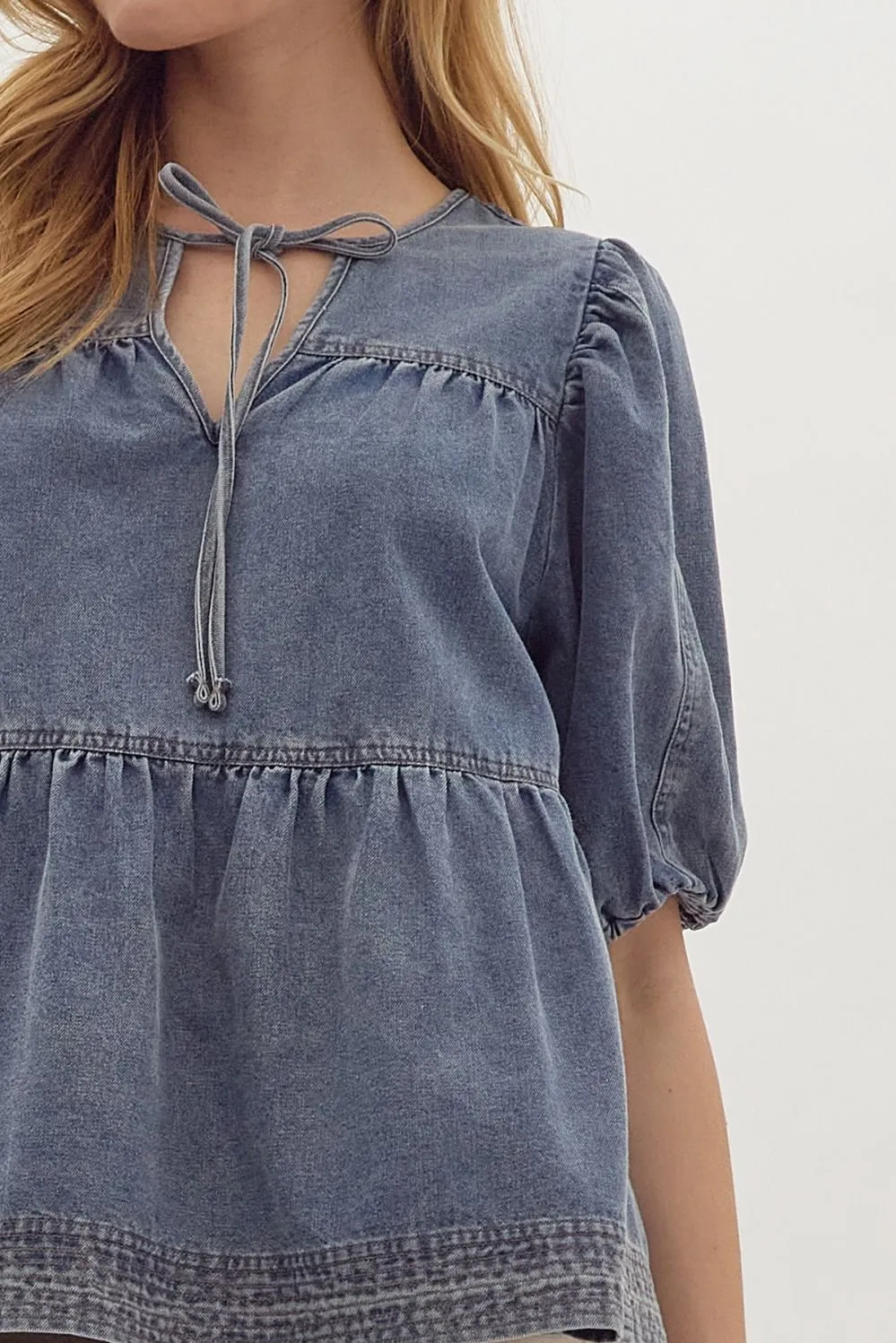 'Denim Dreamin' Top