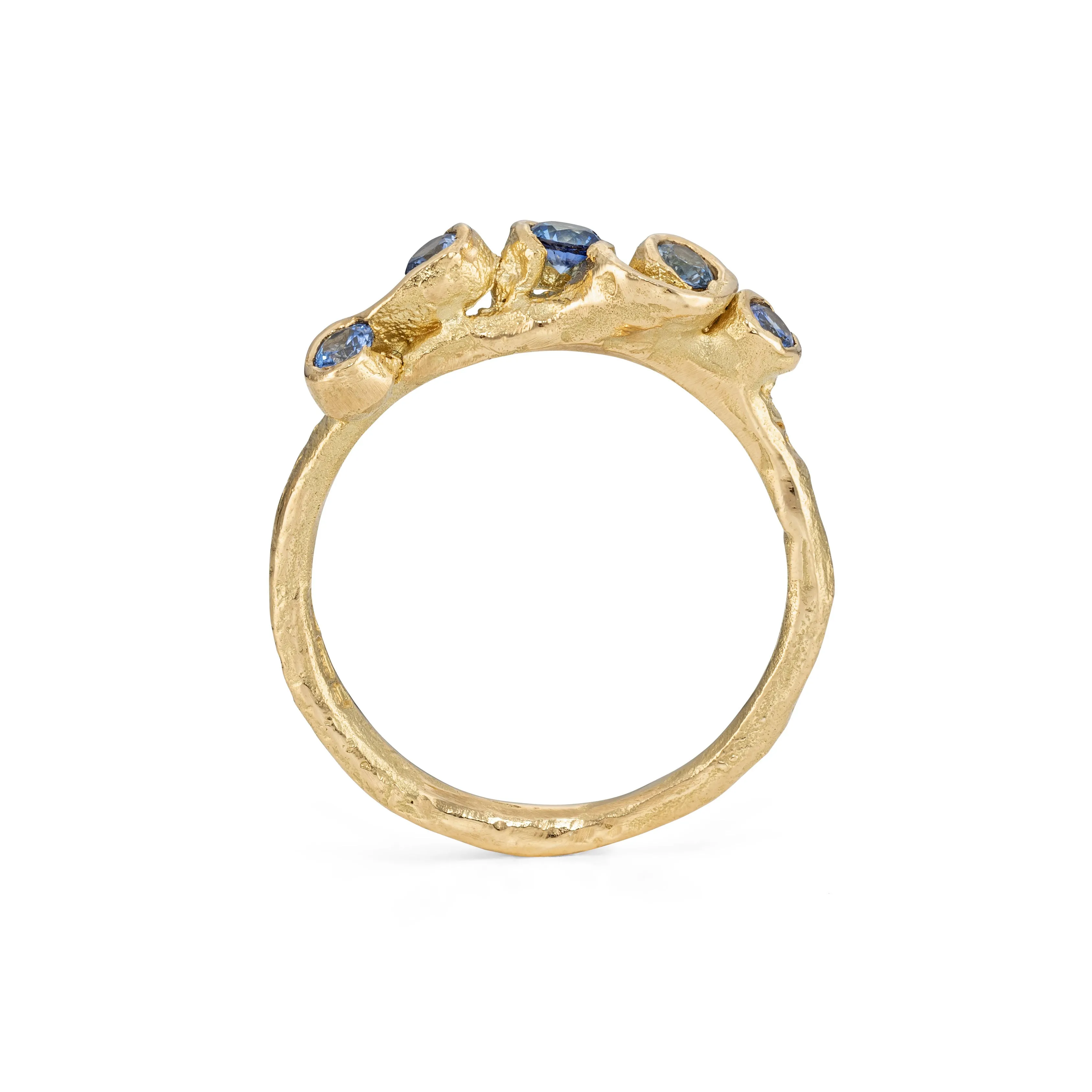 Denim Palmata Ring