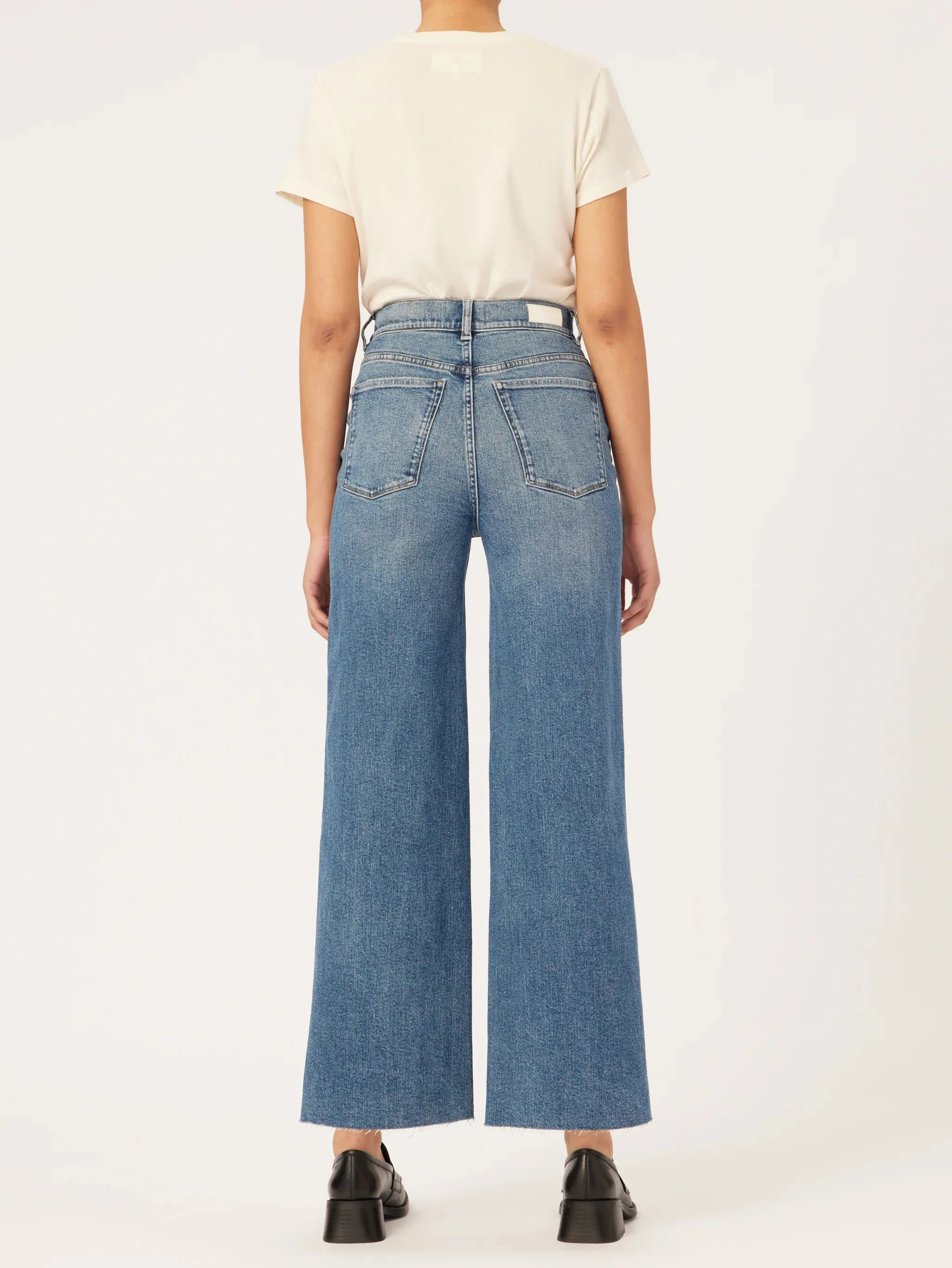 DL1961 Hepburn Wide Leg - East Lake