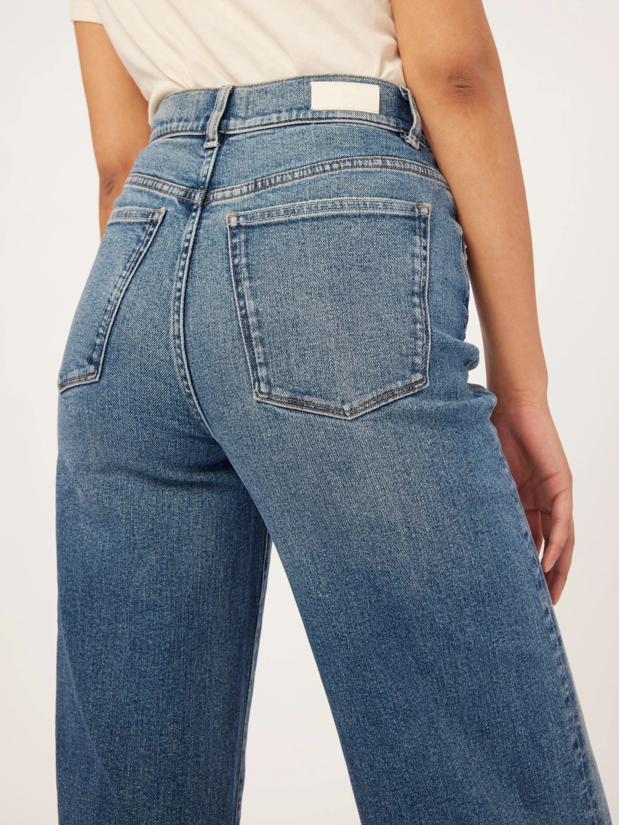 DL1961 Hepburn Wide Leg - East Lake