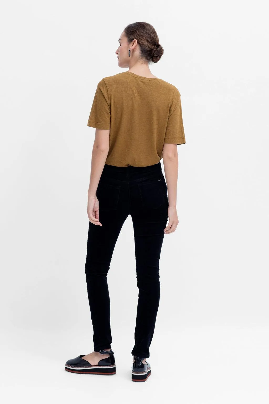 Elk- Vand Black Cord Jeans from Outline Clothing