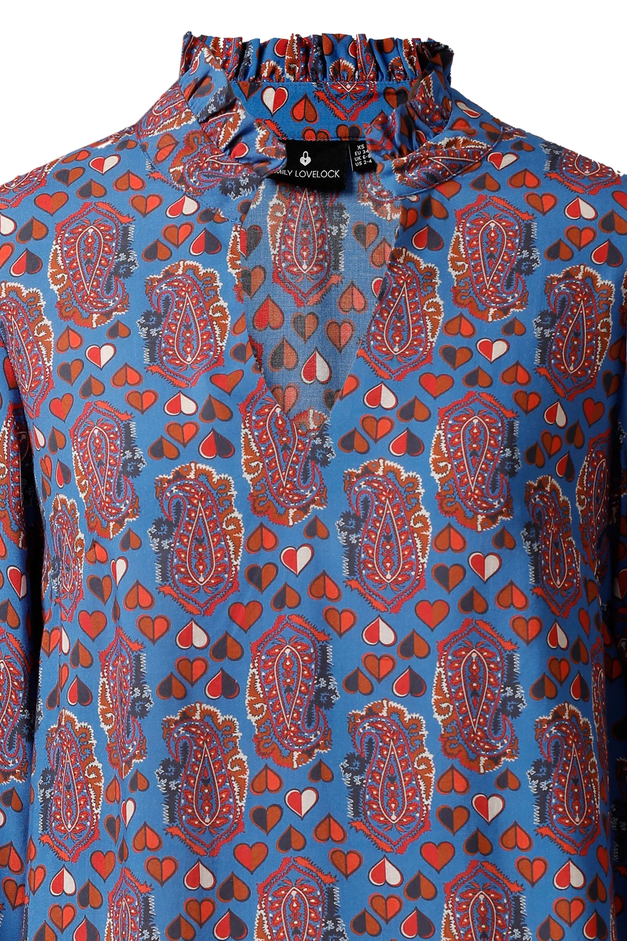 Emily Lovelock Directoire Blue Blouse