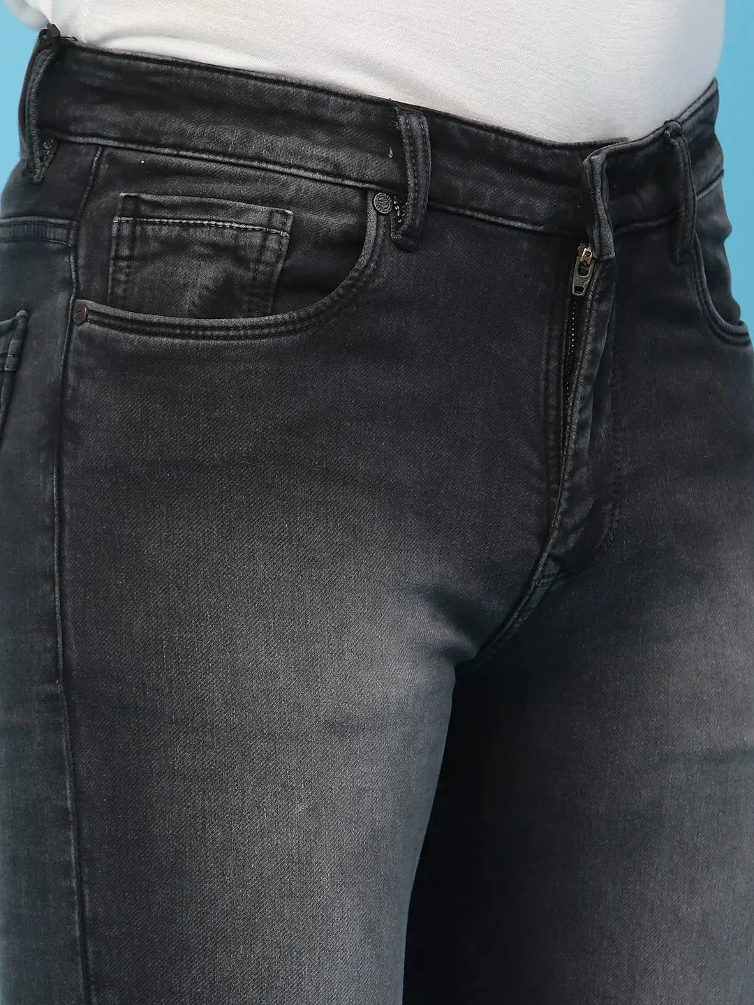 Flawless Men Fossil Grey Denim