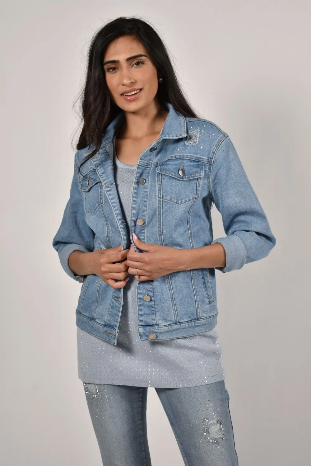 Frank Lyman Jeans Jacket 226190U Blue