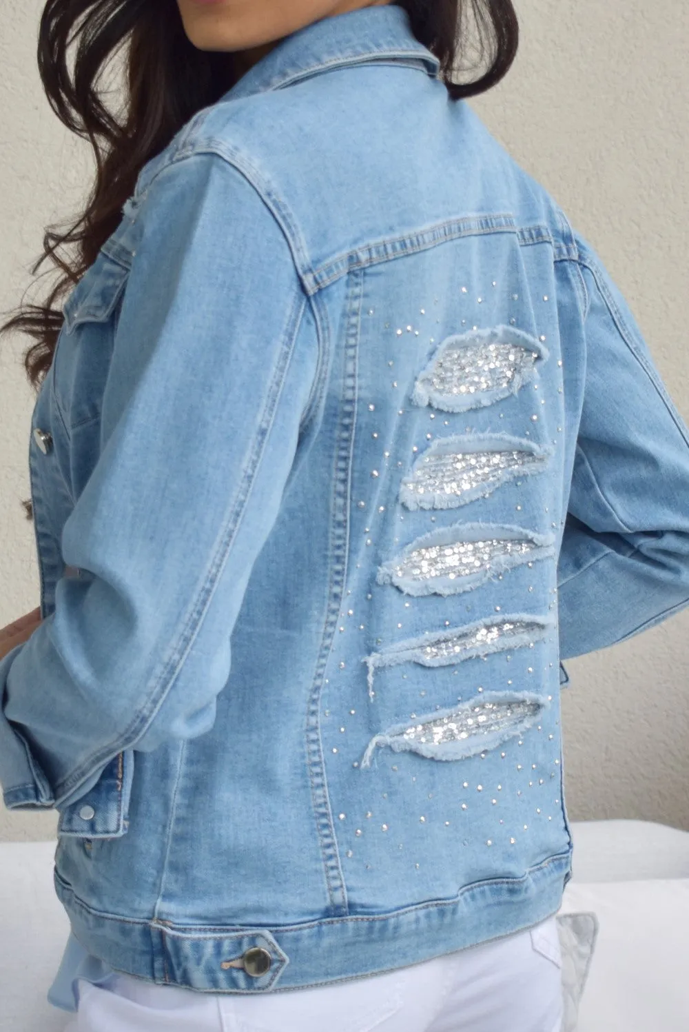 Frank Lyman Jeans Jacket 226190U Blue