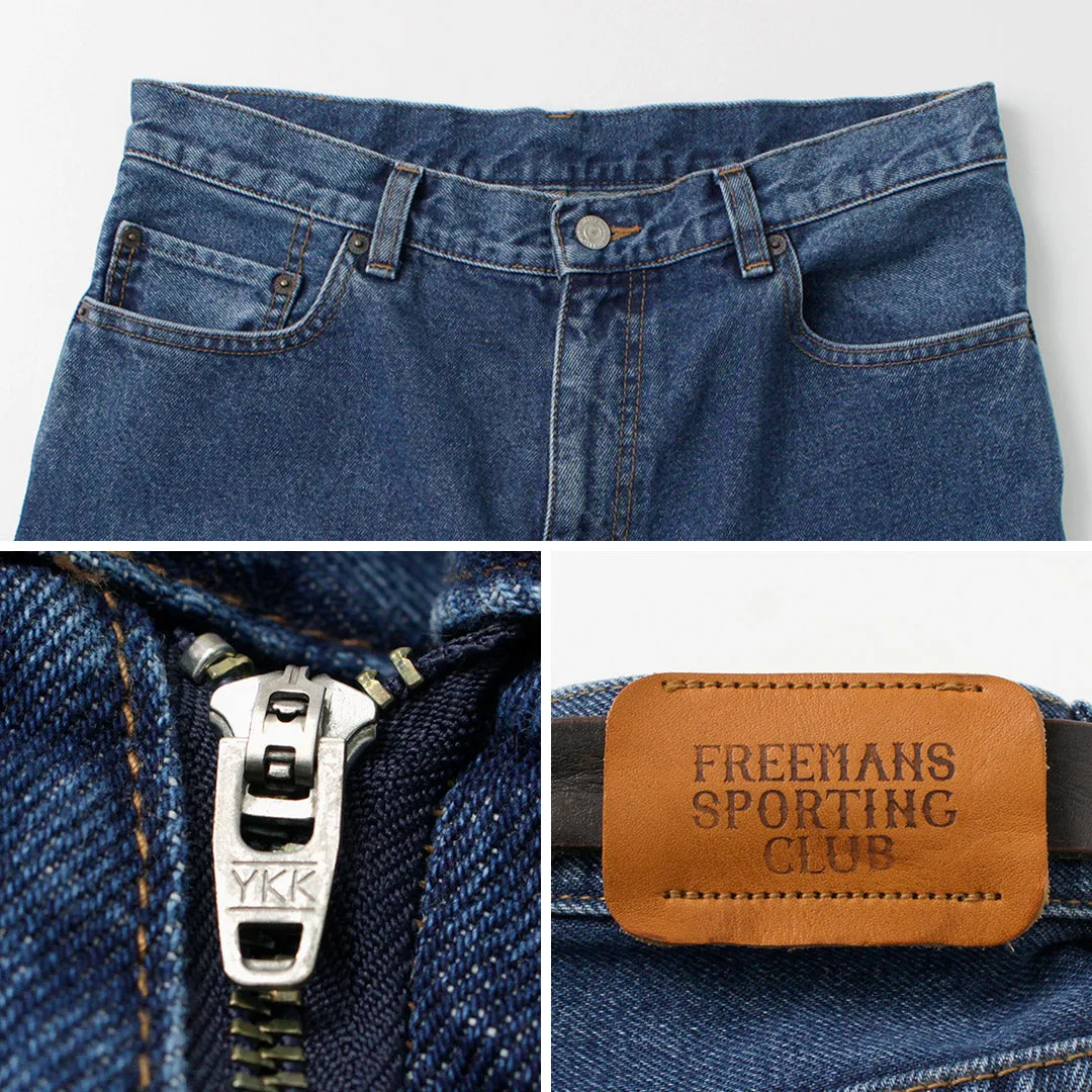 FREEMANS SPORTING CLUB / Francis Boots Cut Jeans Center Crease