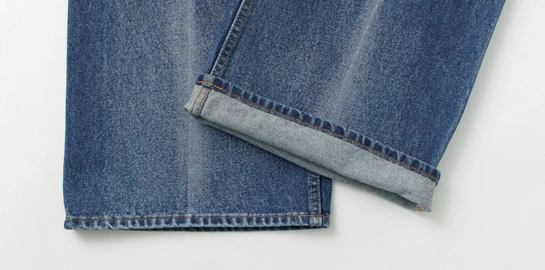 FREEMANS SPORTING CLUB / Francis Boots Cut Jeans Center Crease