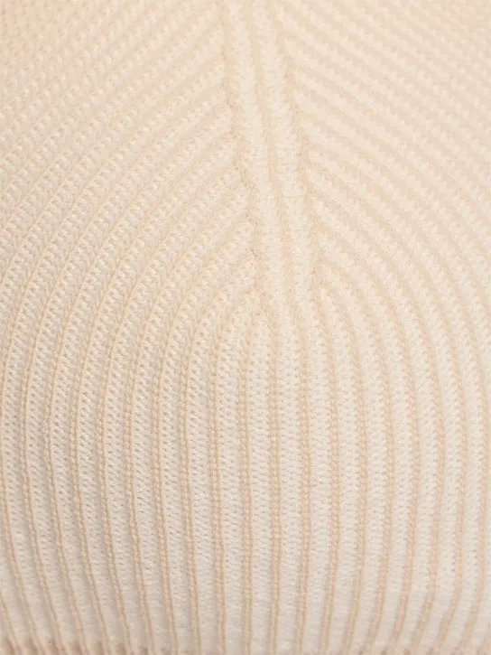 Jacquemus   Le Bandeau Pralu rib knit bra top 