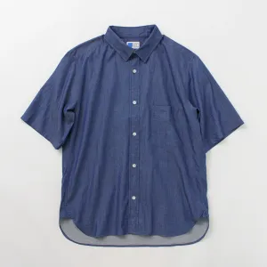 JAPAN BLUE JEANS / 3oz denim short sleeve shirt