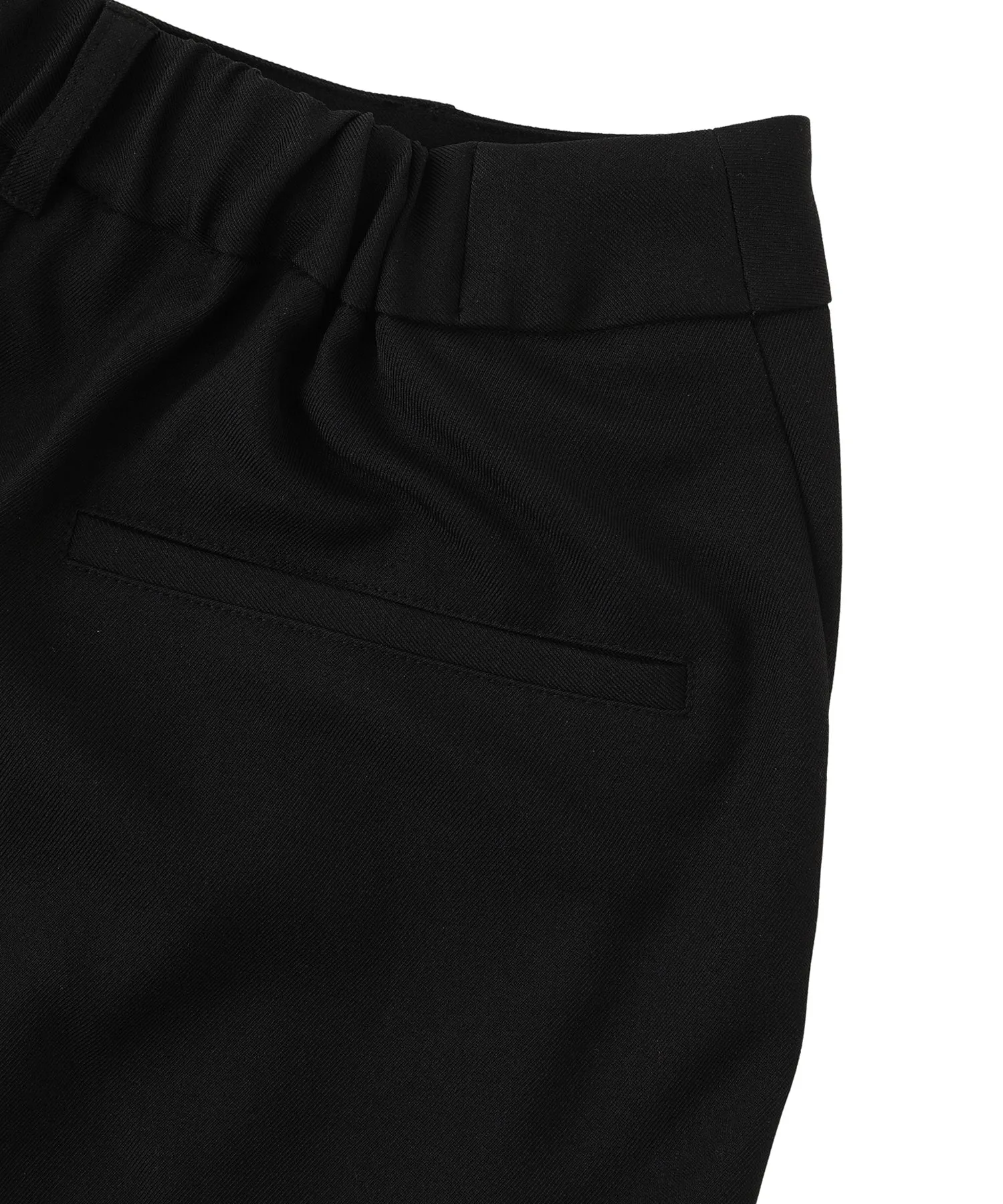 Layered pocket pleated mini skirt