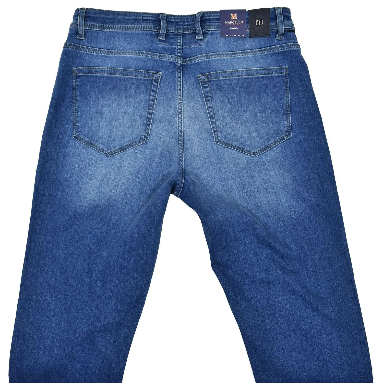 LP21 Blue - Marcello Comfort Mens Jeans