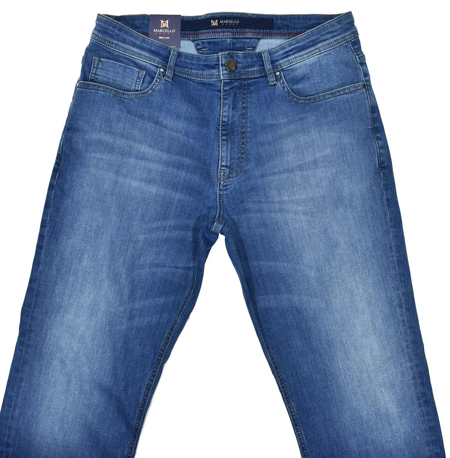 LP21 Blue - Marcello Comfort Mens Jeans