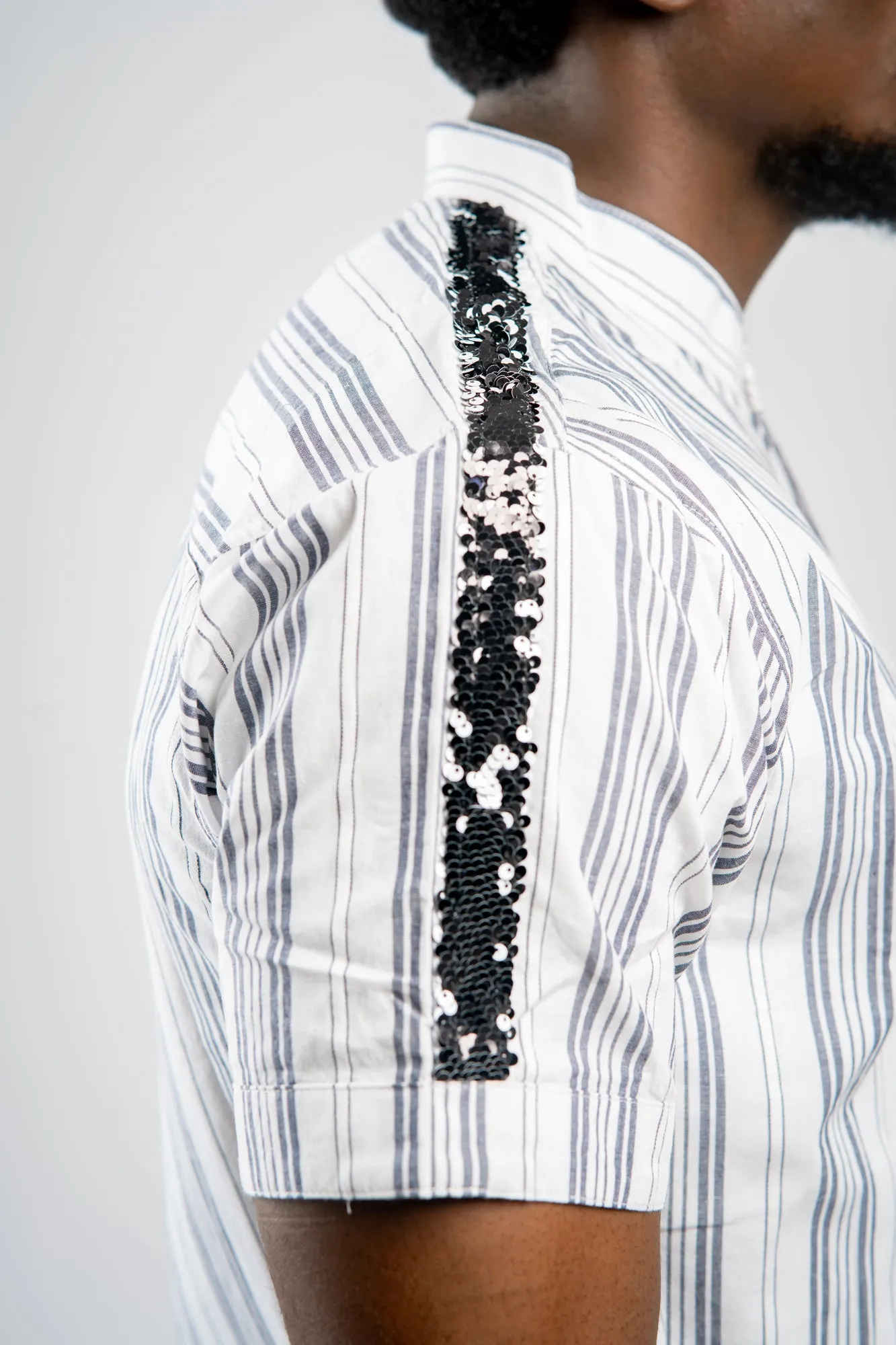 Luxe Men Sequence Set-Stripes