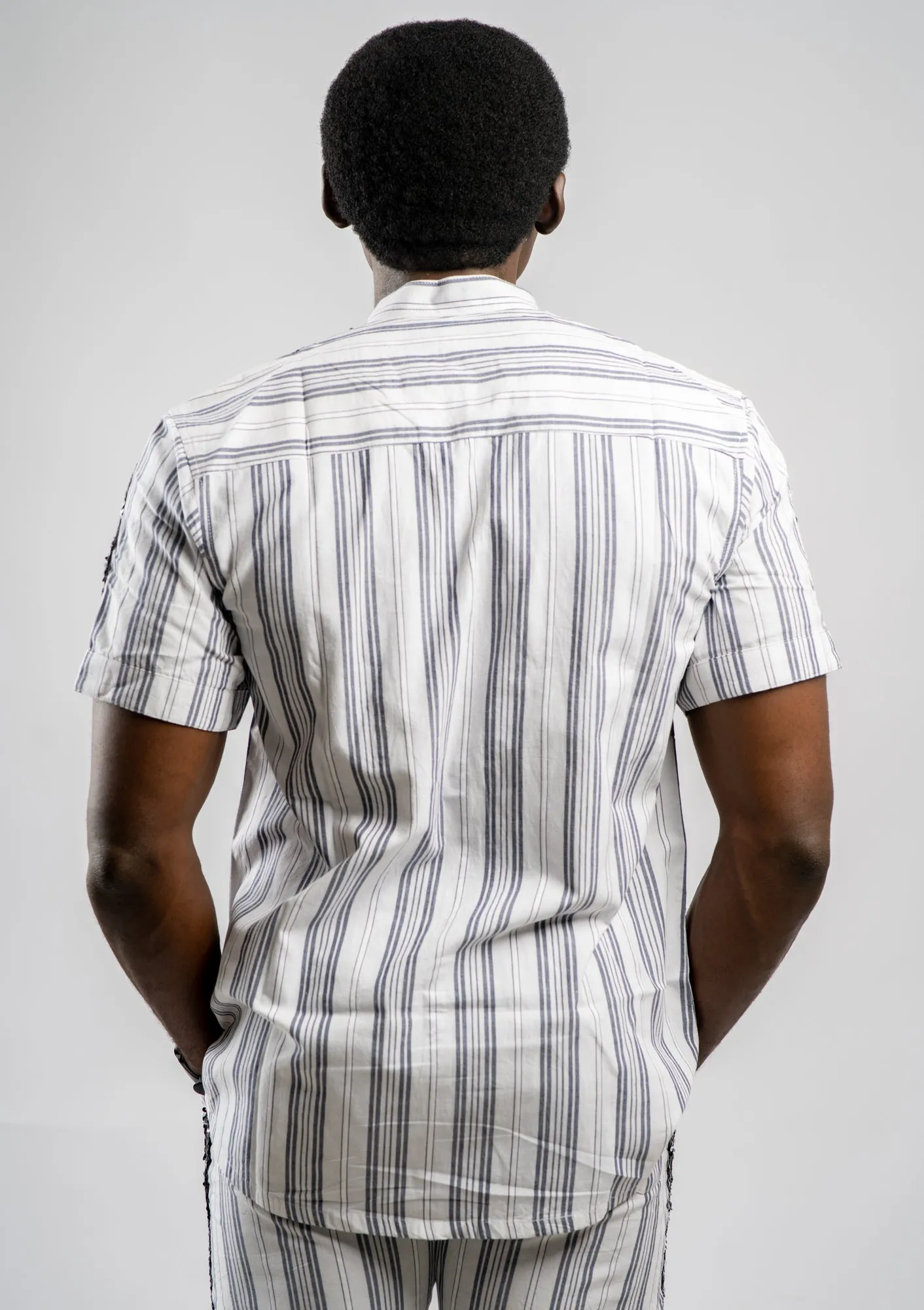 Luxe Men Sequence Set-Stripes