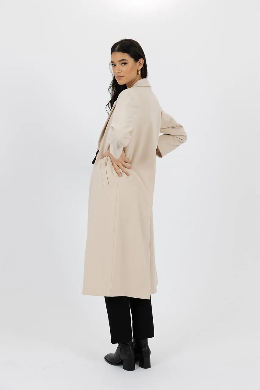 Madison Coat - Oat