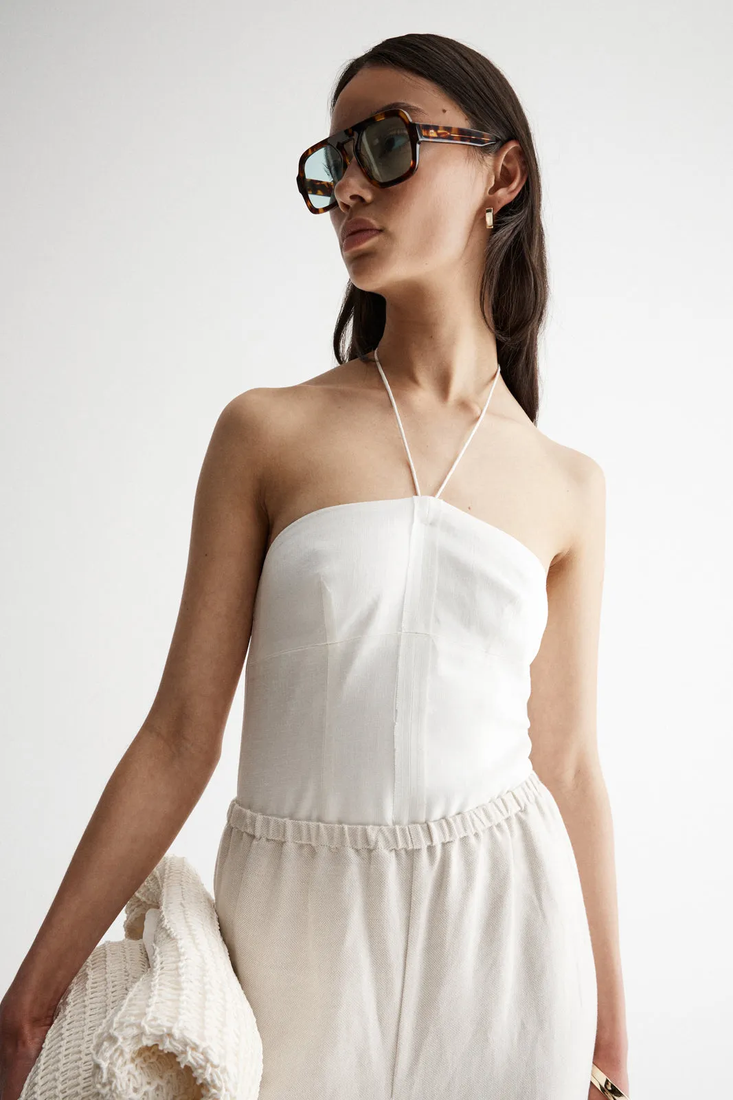 Petunia Top White