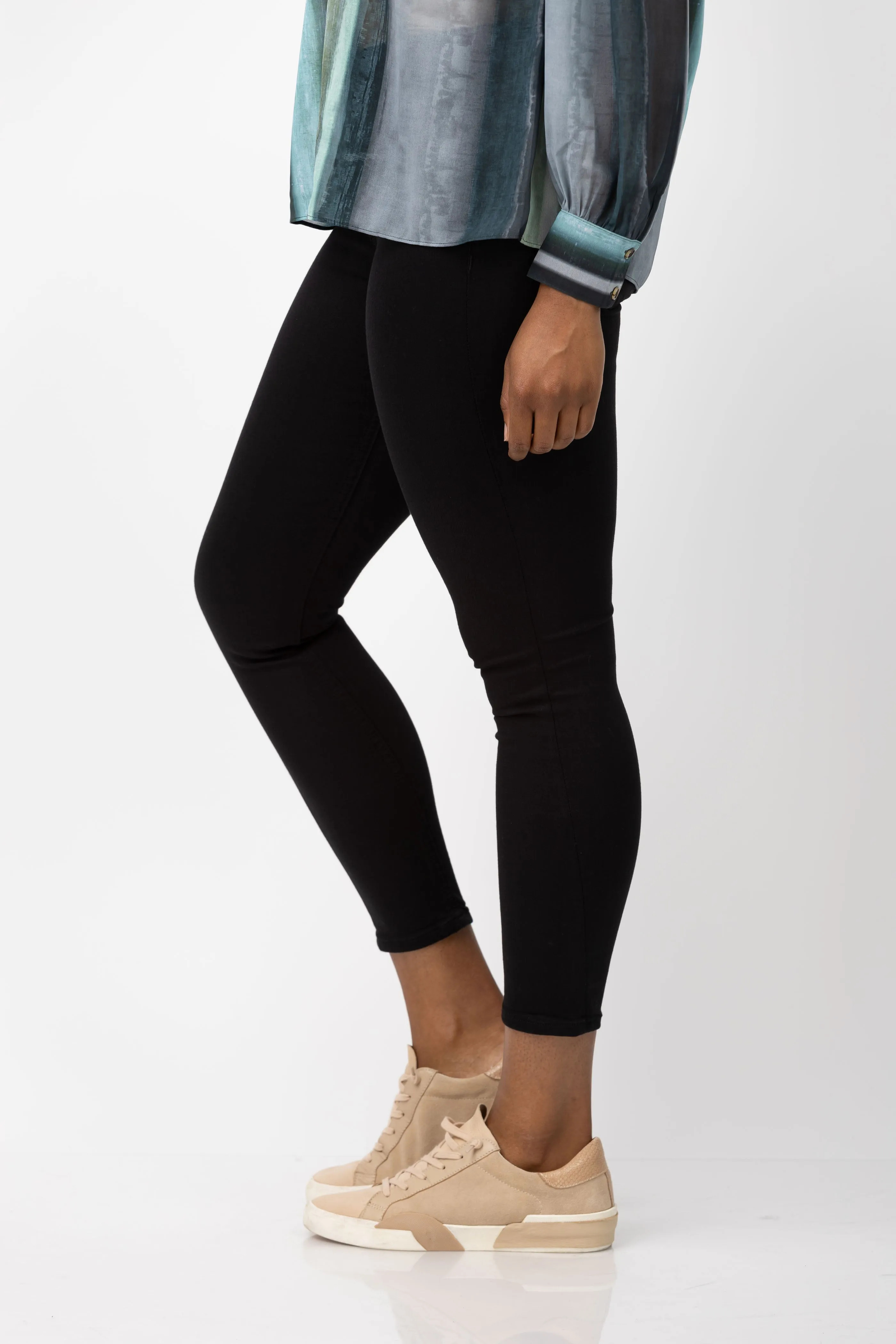Rag & Bone Flexi Cate Midrise Jeans in Black