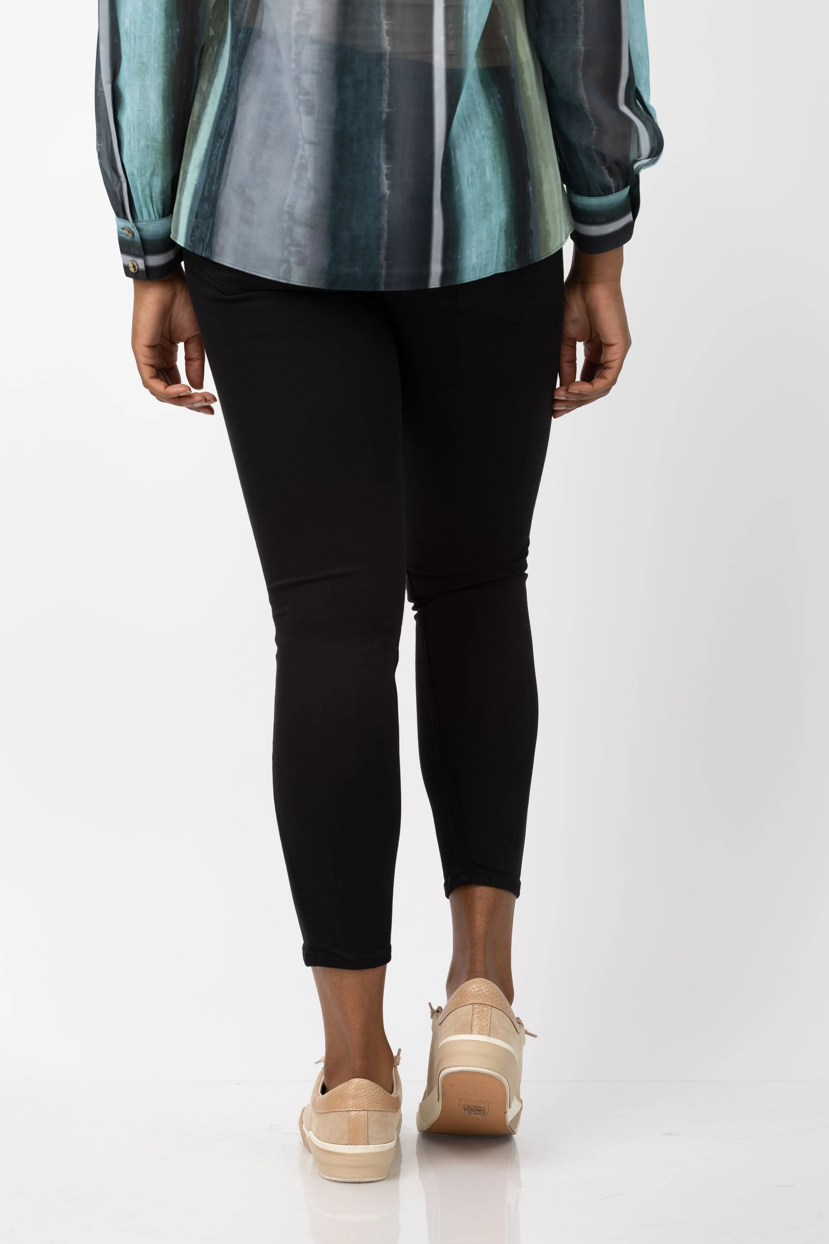 Rag & Bone Flexi Cate Midrise Jeans in Black