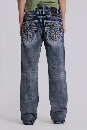 Rock Revival Mid Blue Gwen Bootcut Jeans
