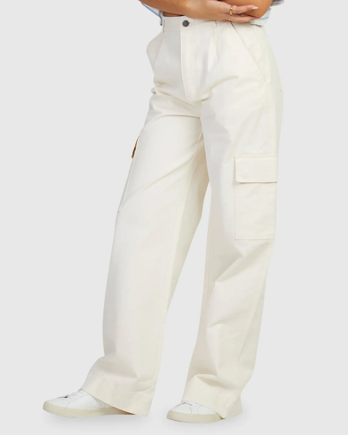 RVCA Womens Twill Cargo Pant