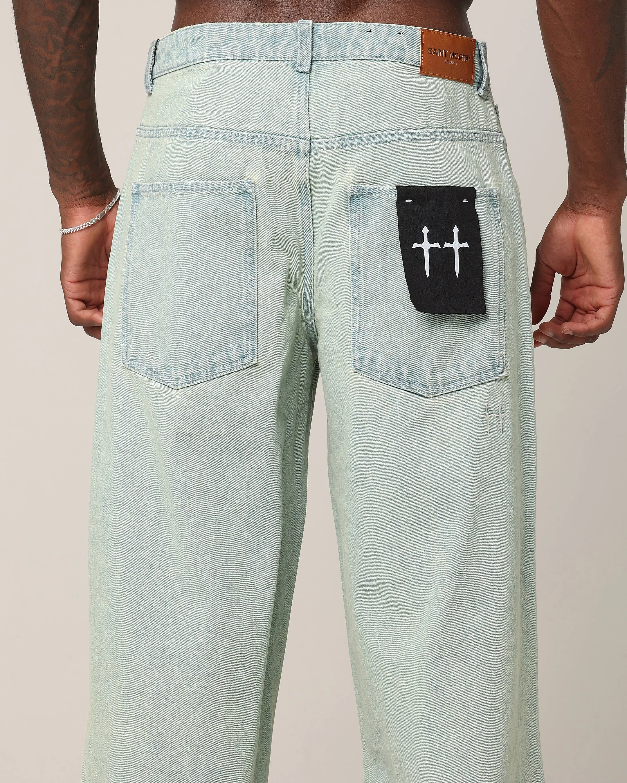 Saint Morta Amplus Jeans Blue\Yellow