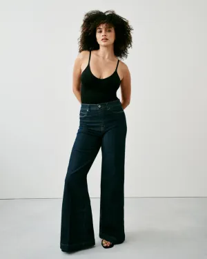 SPANXshape™ EveryWear Wide Leg Jeans, Raw Indigo