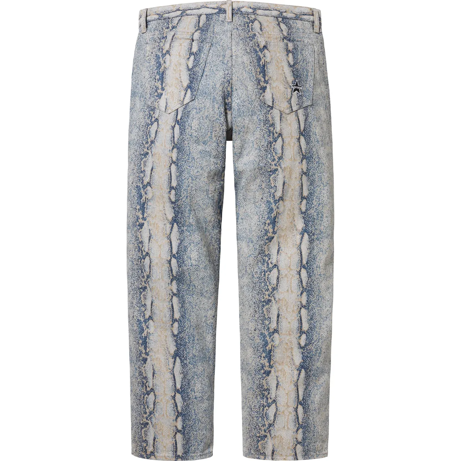 Supreme Regular Snake Jeans
