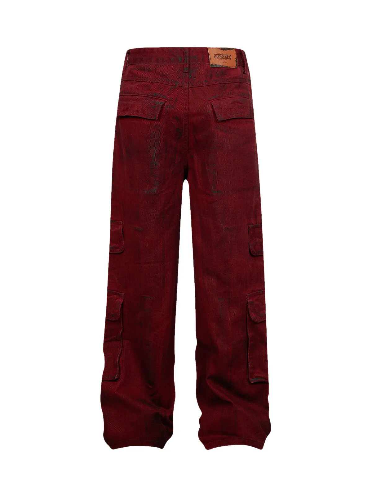 Thesupermade Multi Pocket Cargo Jeans - 2255