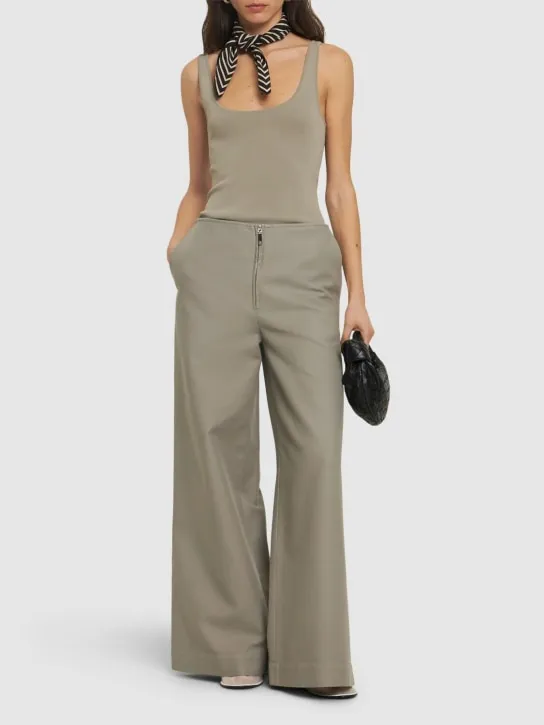 Toteme   Compact knit viscose tank top 