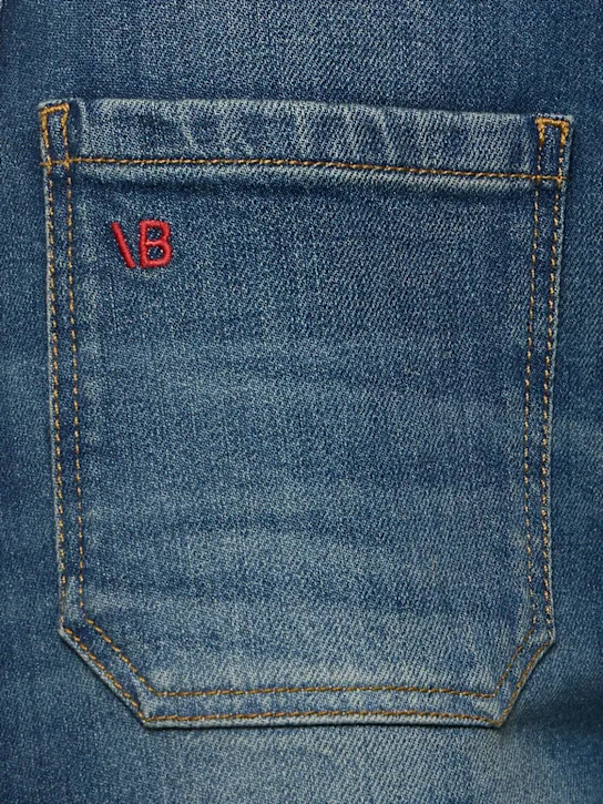 Victoria Beckham   Alina denim medium waist wide jeans 