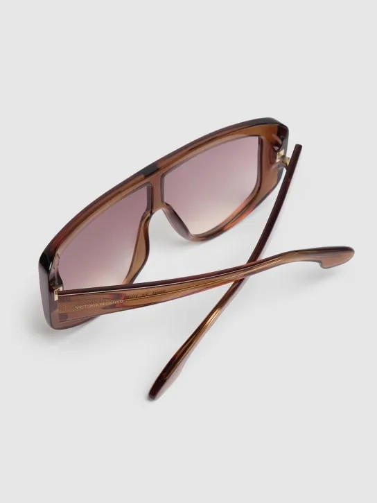 Victoria Beckham   Denim acetate sunglasses 