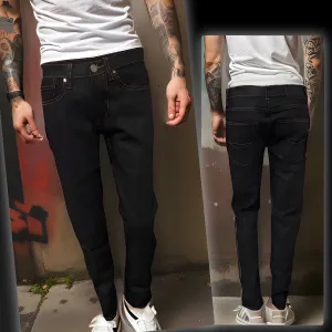 ^VICTORIOUS^ (BLACK) SKINNY JEANS FOR MEN (28'' WAIST)