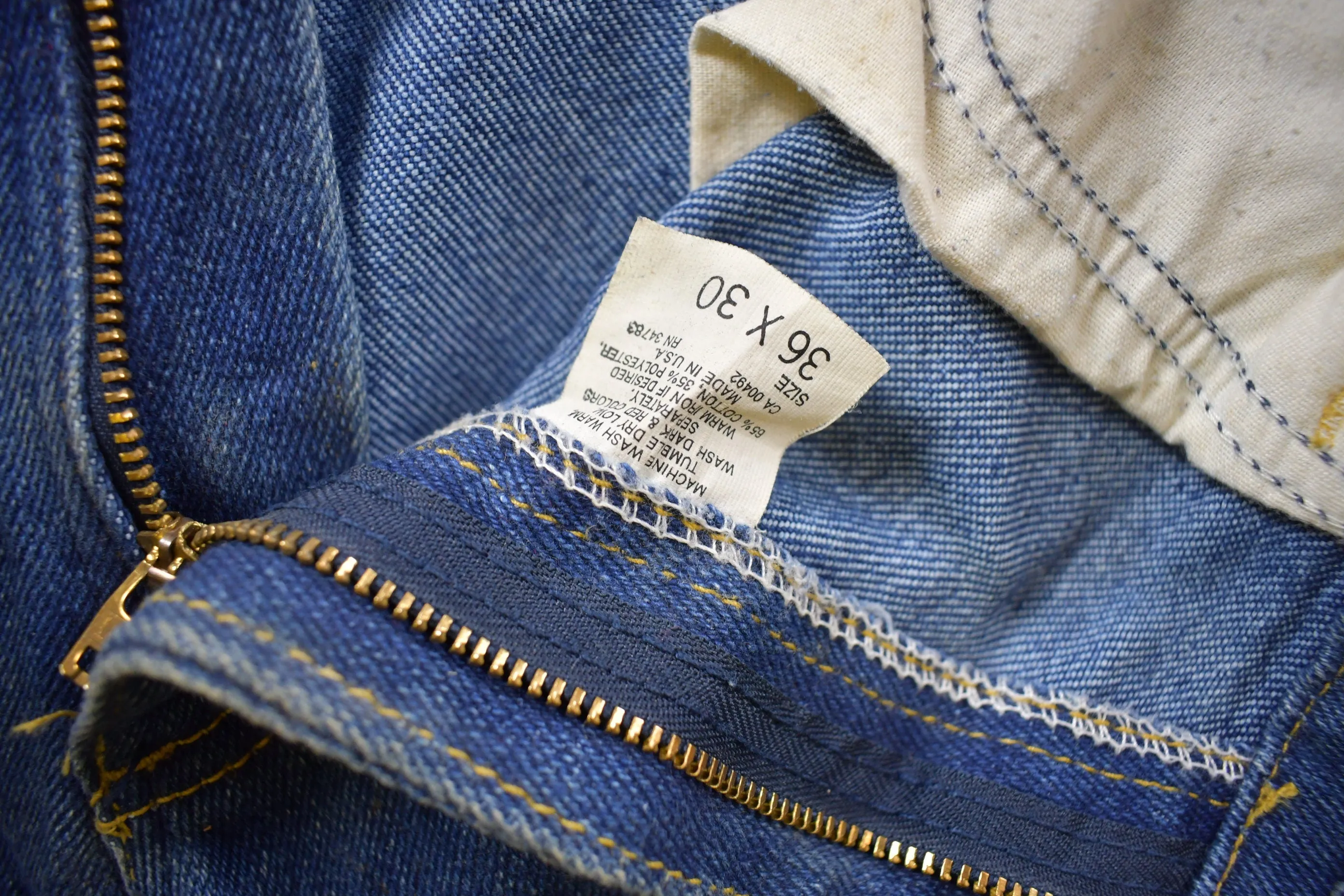 Vintage 1990s Lee Denim Blue Jeans Size 32 x 28