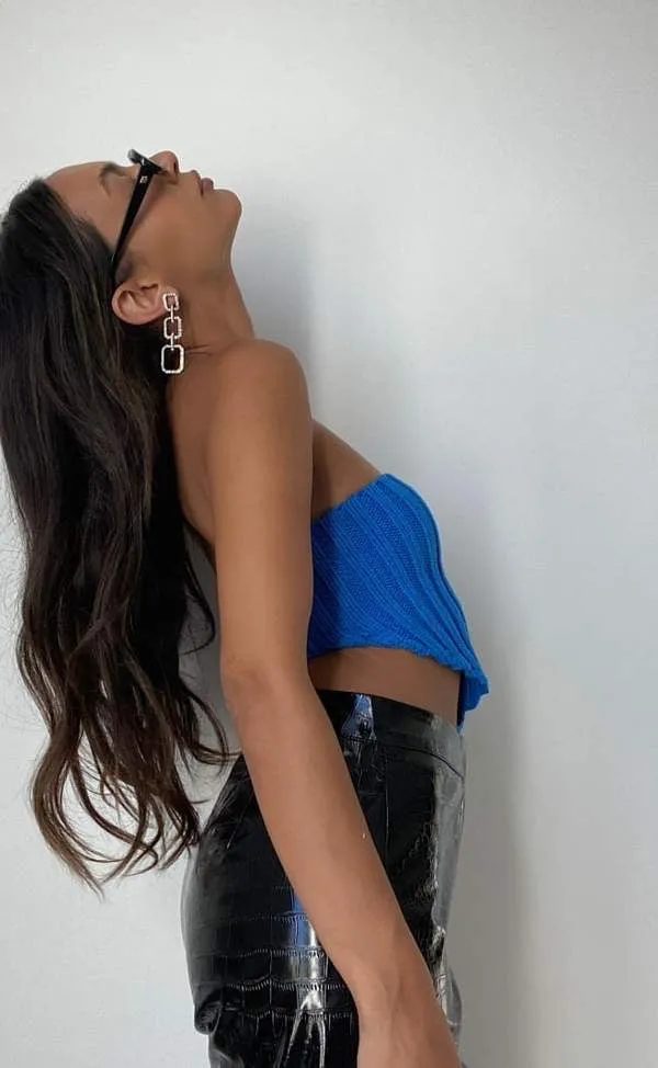 Yarn Tube Top / Royal